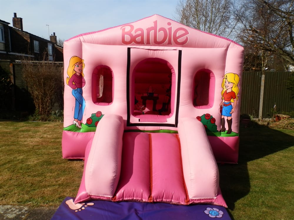 barbie inflatable house