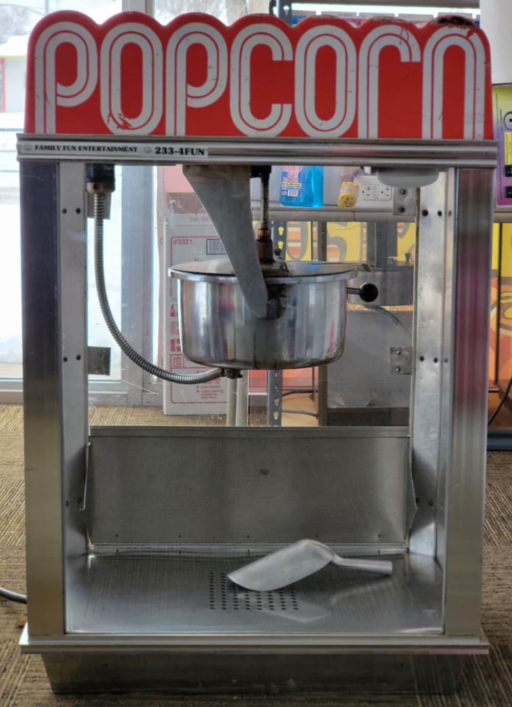 Popcorn Machine - Large - Hire in Idaho