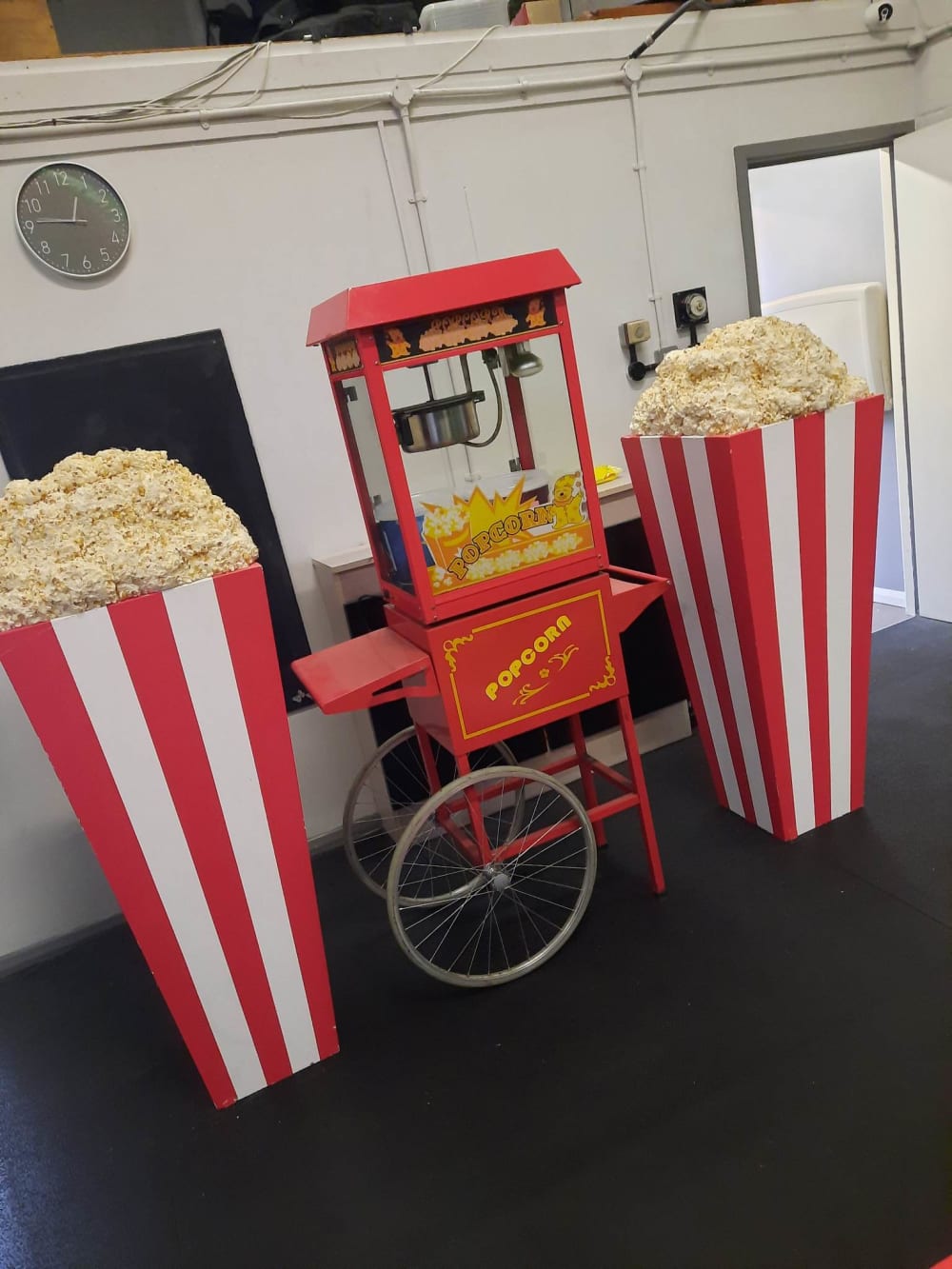 Popcorn machine clearance hire