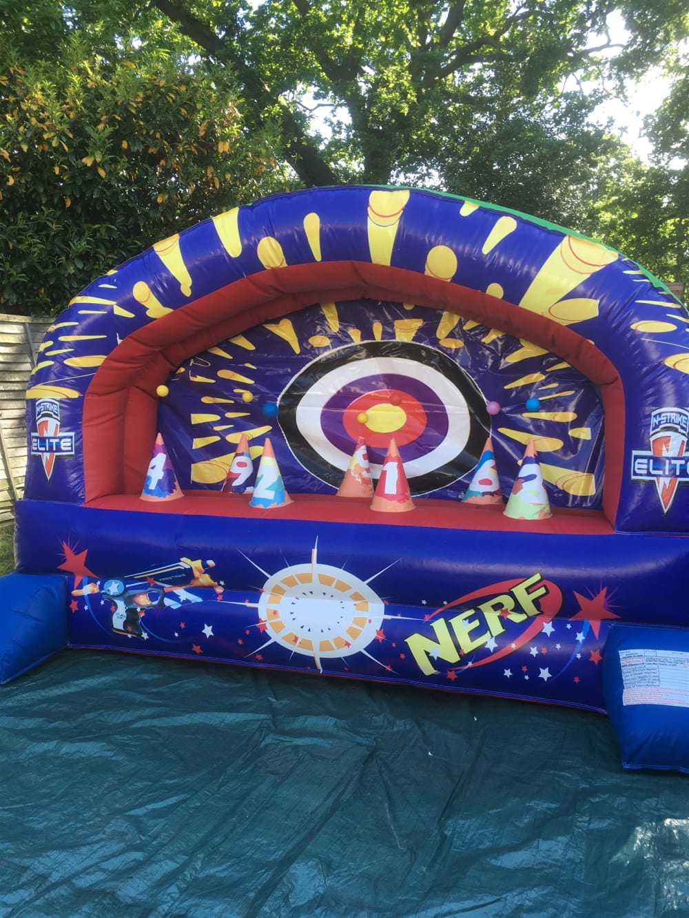 nerf inflatable