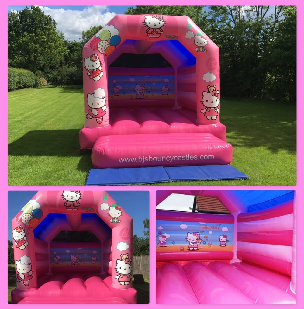 Kitty Bouncy Castle Hire Oxted Soft Play Hire Bj S Bouncy Castles