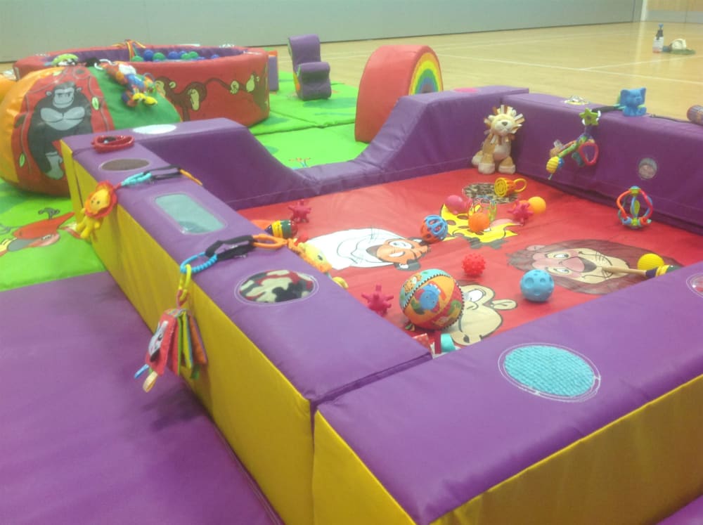 Baby soft play sales area