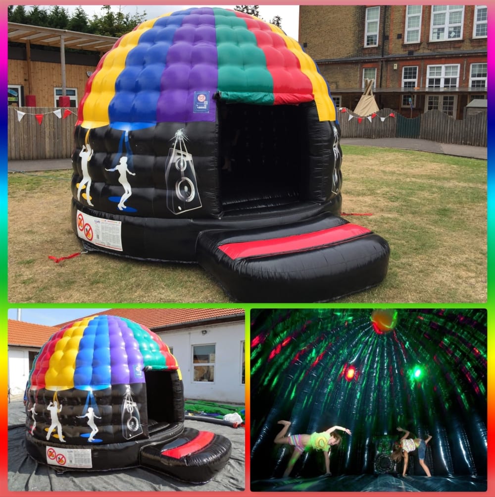 Inflatable Night-Club 02 - Bouncy Castle & Soft Play Hire in