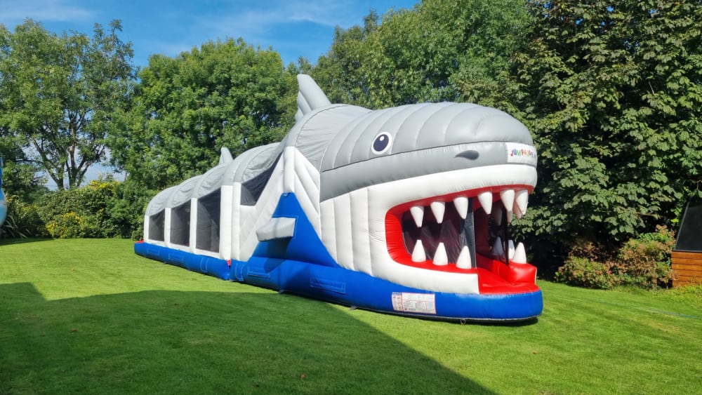 Giant Shark Obstacle course