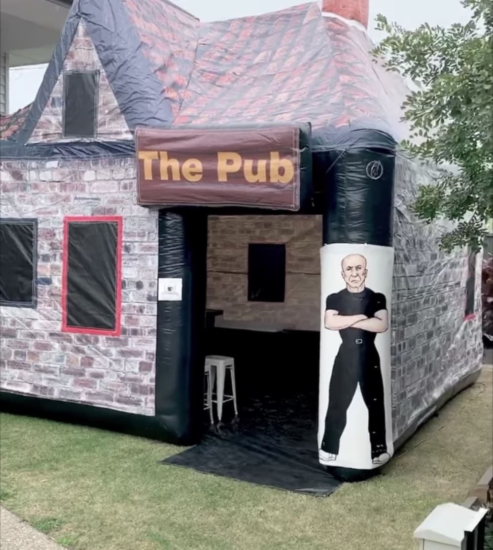 Inflatable bar on sale