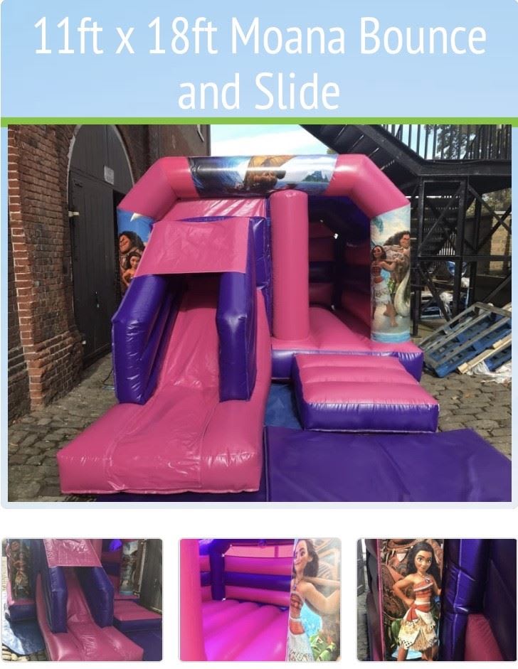 Moana Bounce And Slide Bouncy Castle Soft Play Hire Chelmsford In Chelmsford Maldon South Woodham Ferrers Billericay Brentwood Witham