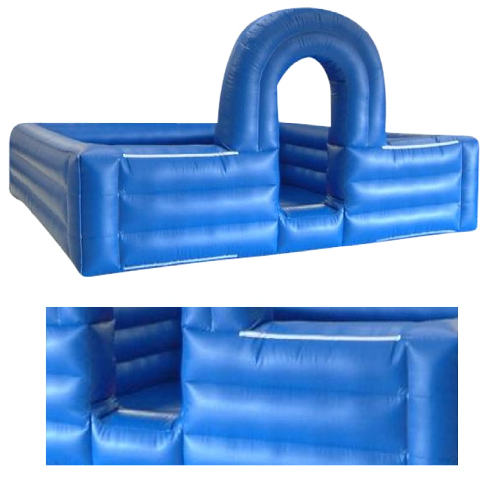 BB 102 14x14x7ft Foam Pit Inflatable Surround Light Blue Bouncy Castle Manufacture Sales in United Kingdom Leeds London Scotland Wales Europe Ireland. Better Bounce Direct