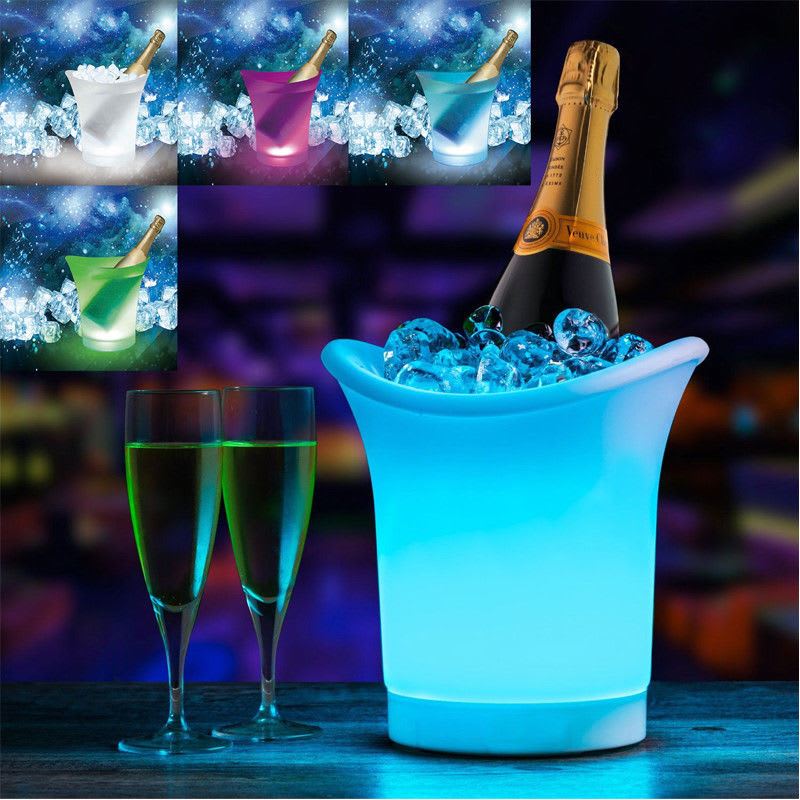 Illuminated sale ice bucket