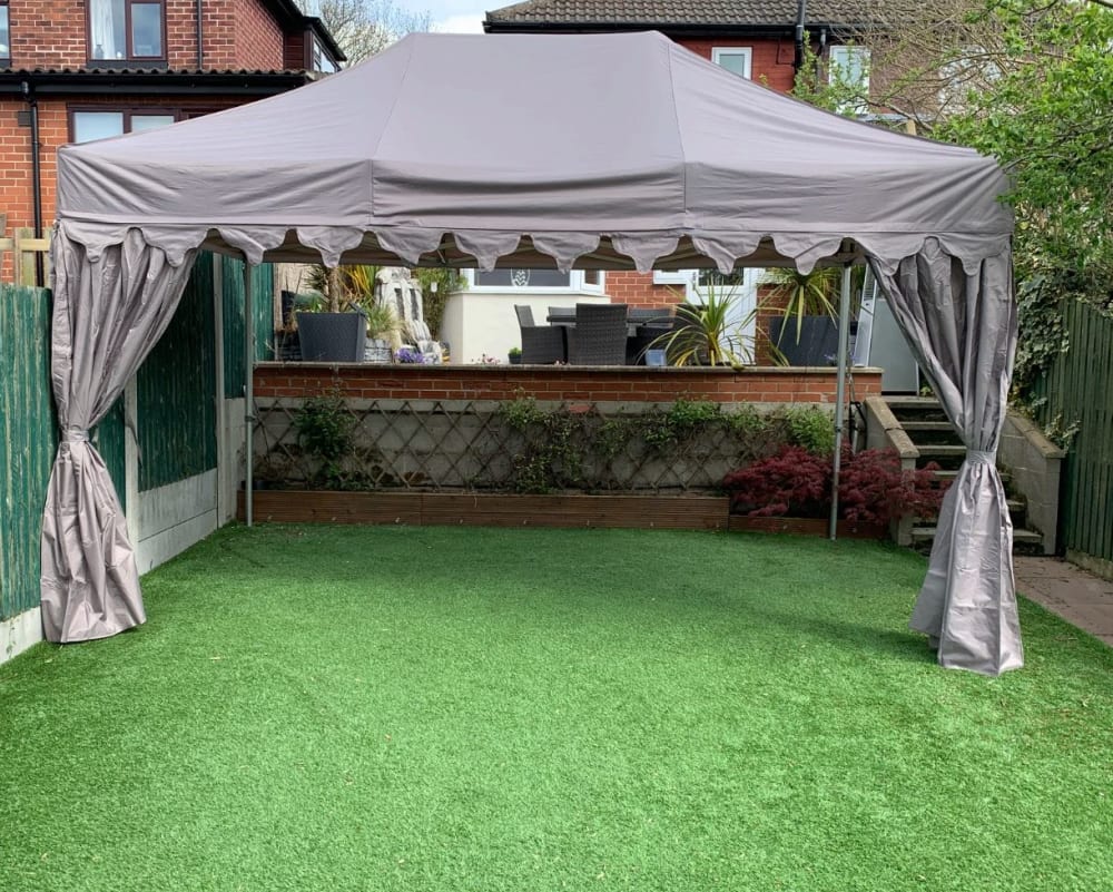 Small party tent hire sale