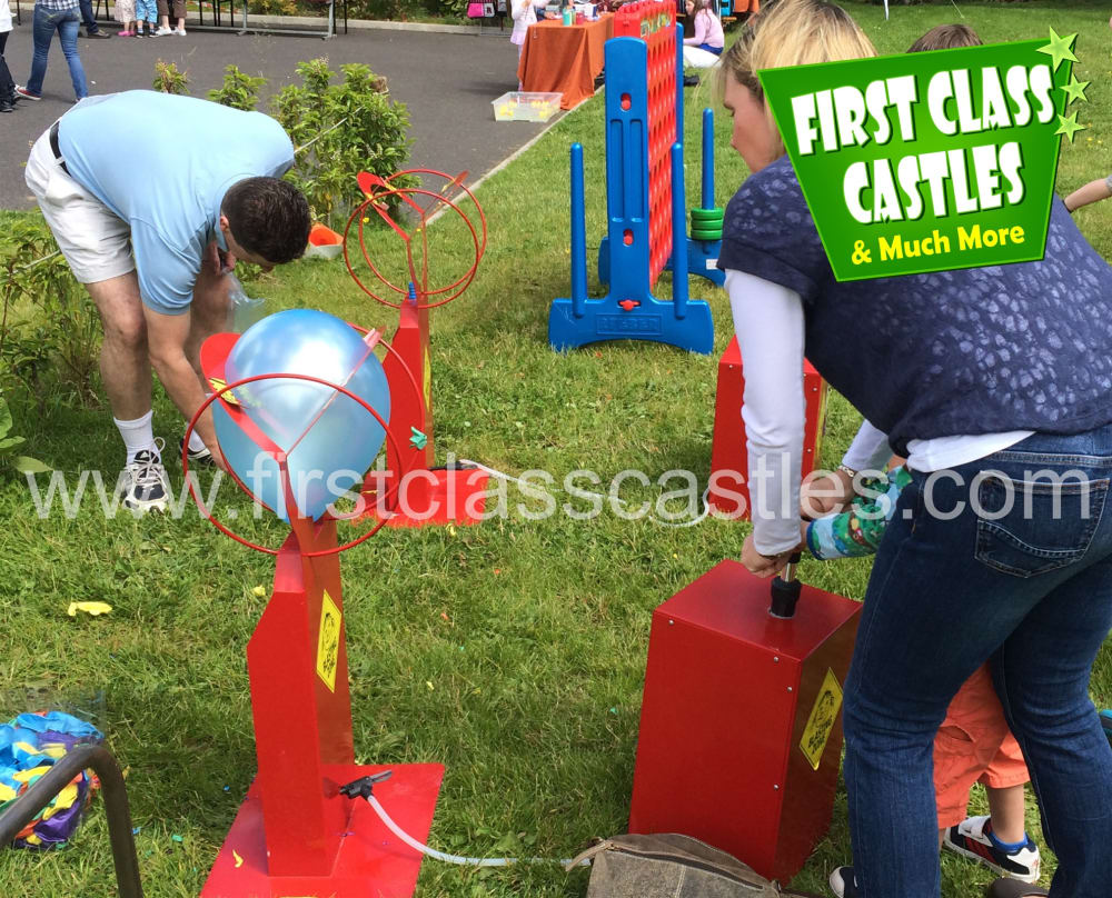 First Class Castles Balloon Burst Boom Blaster Game Bomb Squad For Hire In Ireland