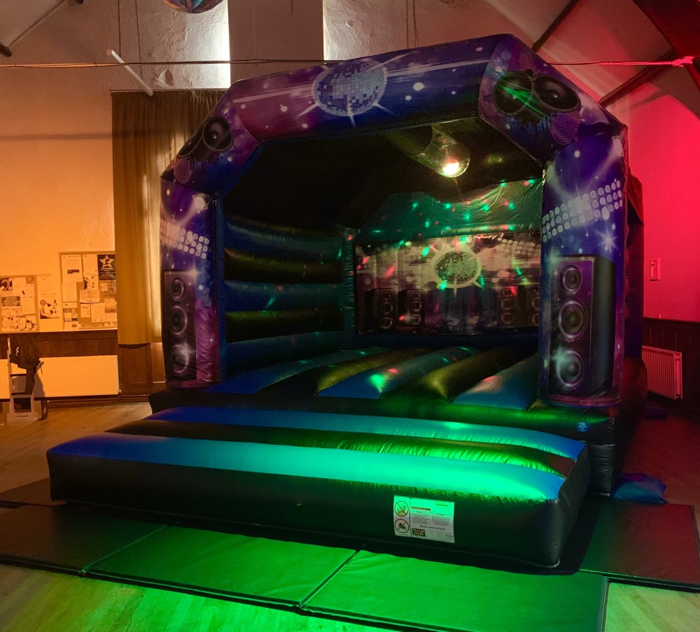 Rent Inflatable Nightclub 10m x 5m x 4m in Middlesbrough (rent for £1250.00  / day, £714.29 / week)