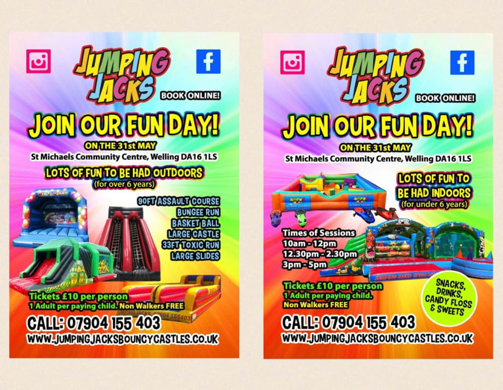 Fun Day Ticket's - Bouncy Castle Hire in Bromley Croydon South East London  South West London