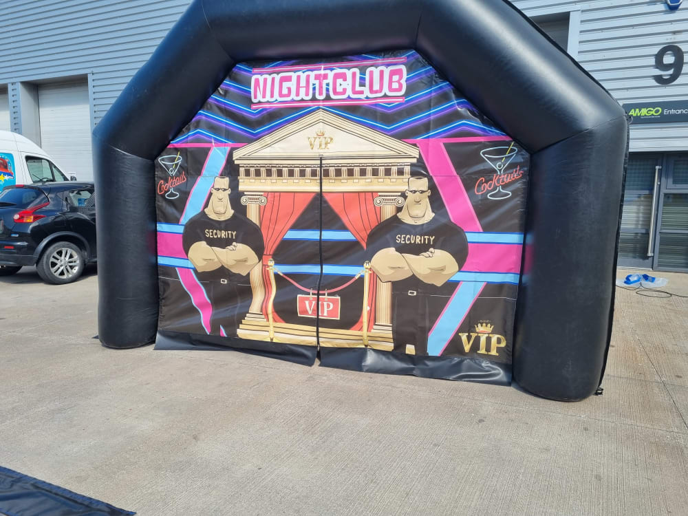 15ft x 15ft Inflatable Nightclub - Bouncy Castle, Inflatable and Soft Play  Hire in Middlesbrough, Stockton, Hartlepool, Darlington, Teesside and North  East England