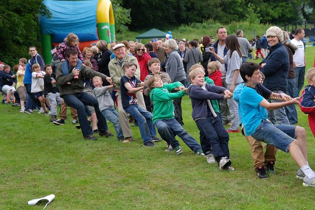 tug of war rope hire