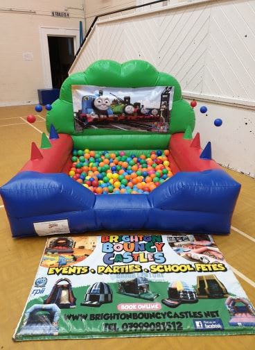 Thomas The Tank Engine Inflatable Ball Pool Bouncy Castle Hire