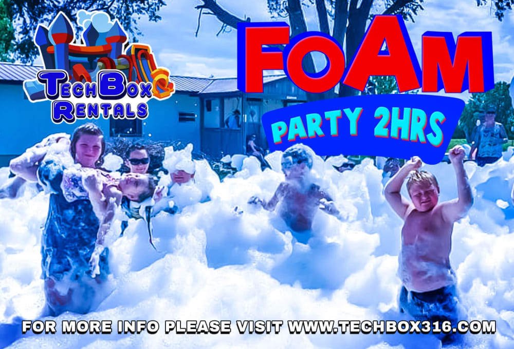 Kids Foam Party Package  Daycare Machine Rental & Sales