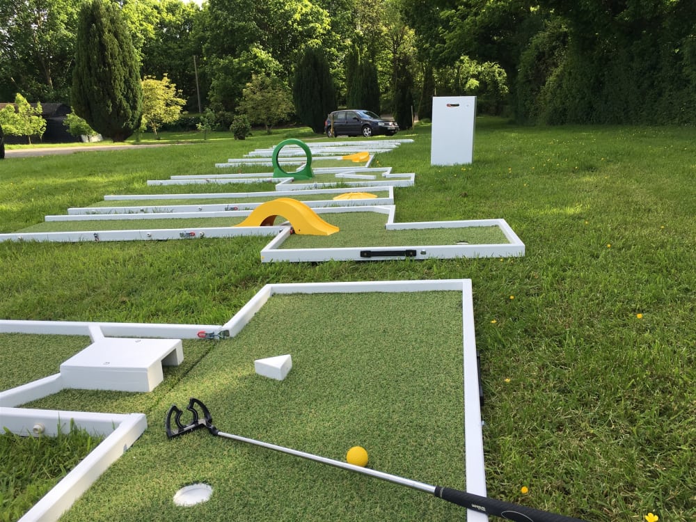 9 Hole Crazy Golf Course Hire