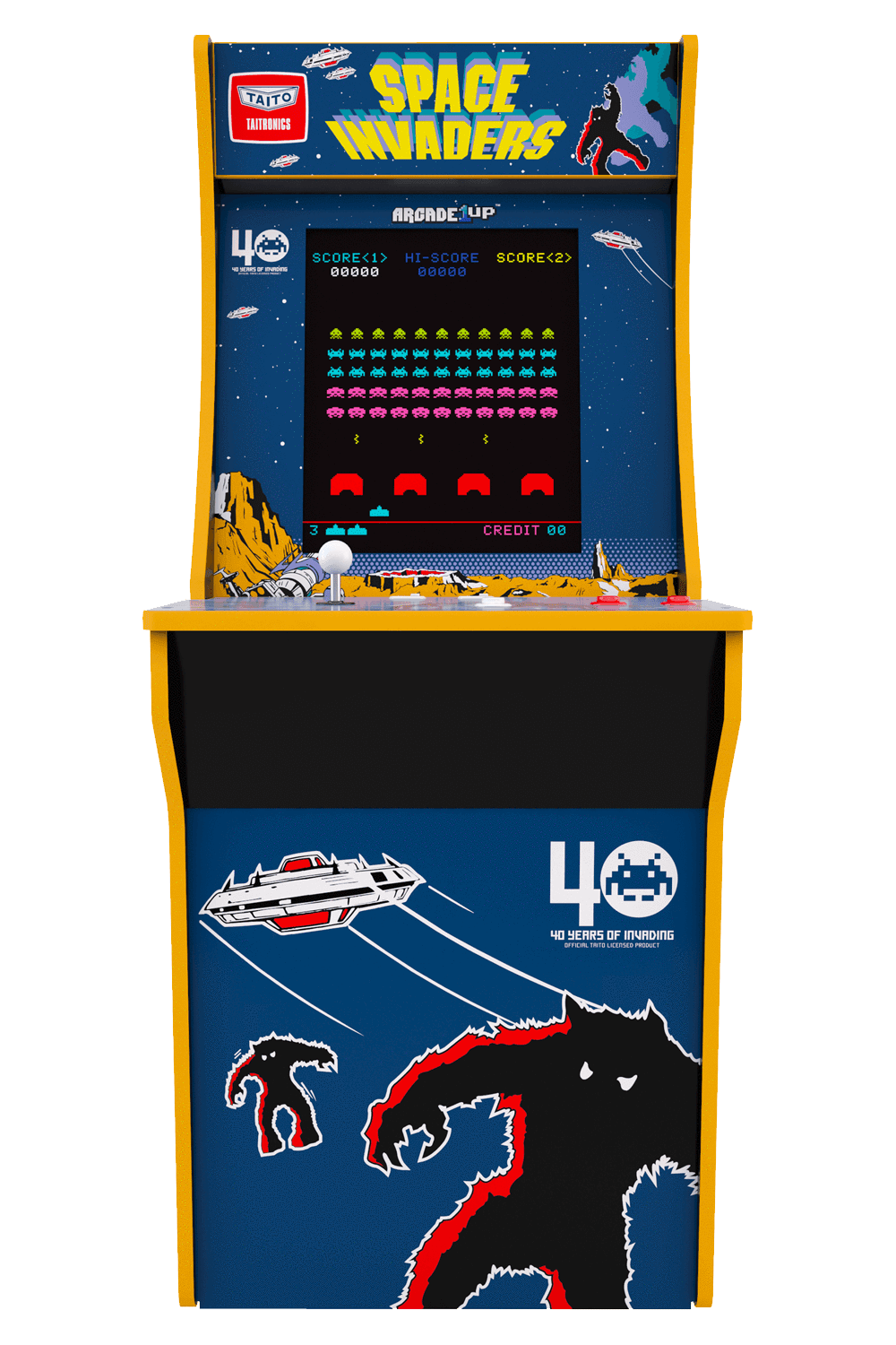 Space invaders shop arcade machine