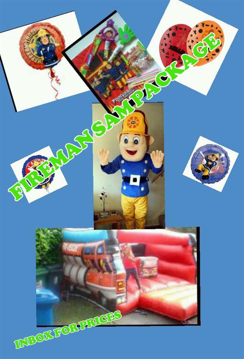 Fireman Sam Package Bouncy Castle Hire In Lancashire