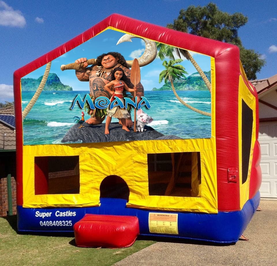 Small Banner Castle Moana Jumping Castle Hire Central Coast In Central Coast Newcastle Hornsby Hunter Valley