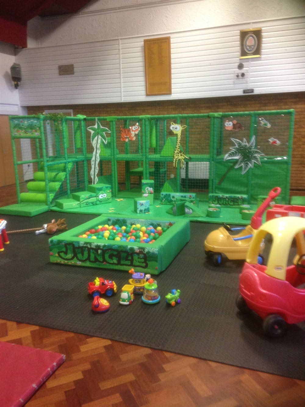 Soft on sale play hire