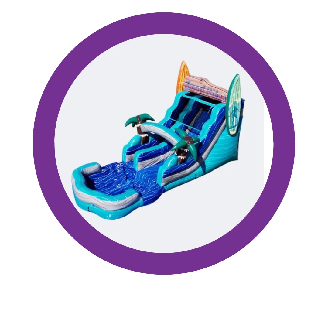 Dry Slides - Bounce House Rentals in Louisiana | Allstar Party