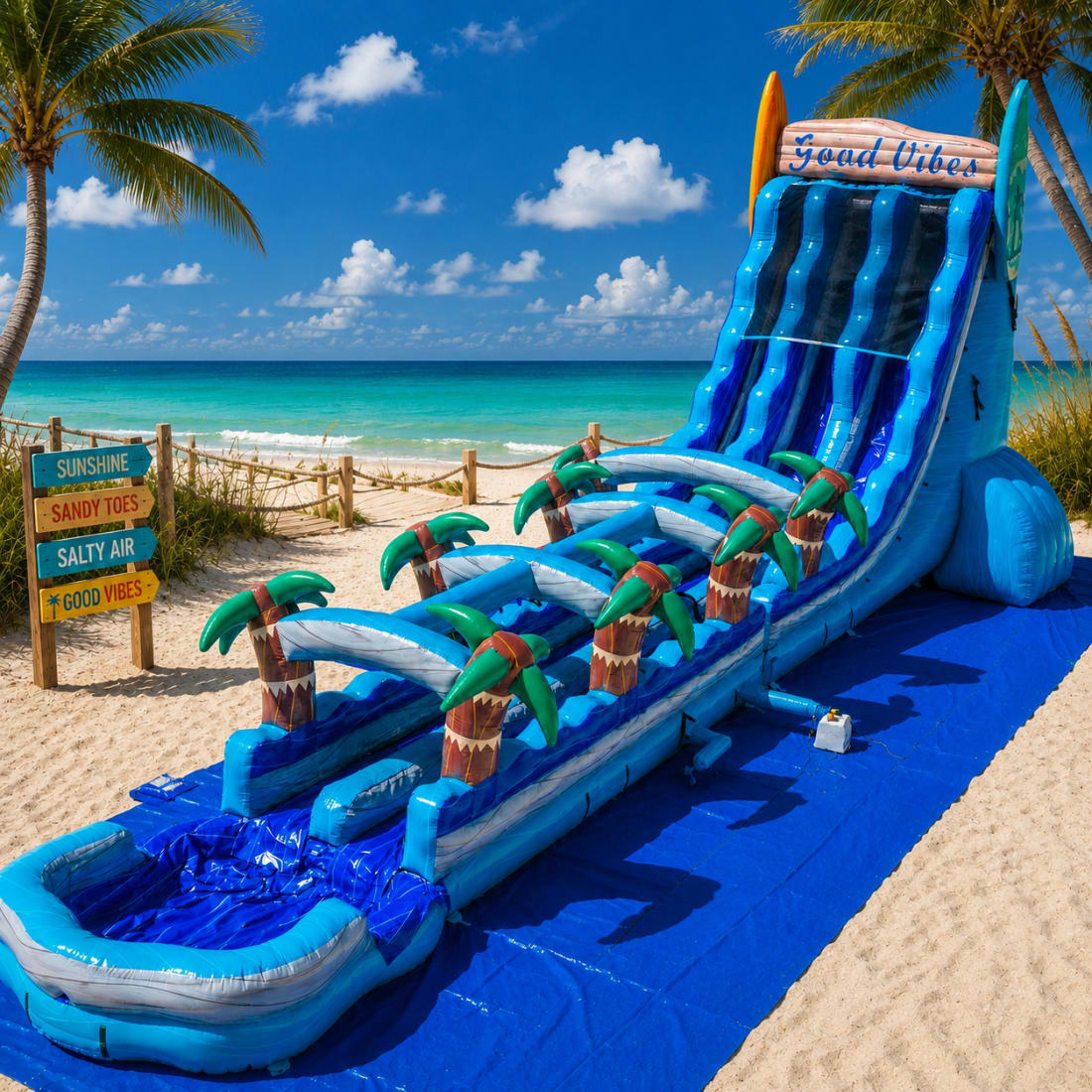 Slides (Wet and dry) - Bounce House Hire in FL | JT Jumpers, LLC