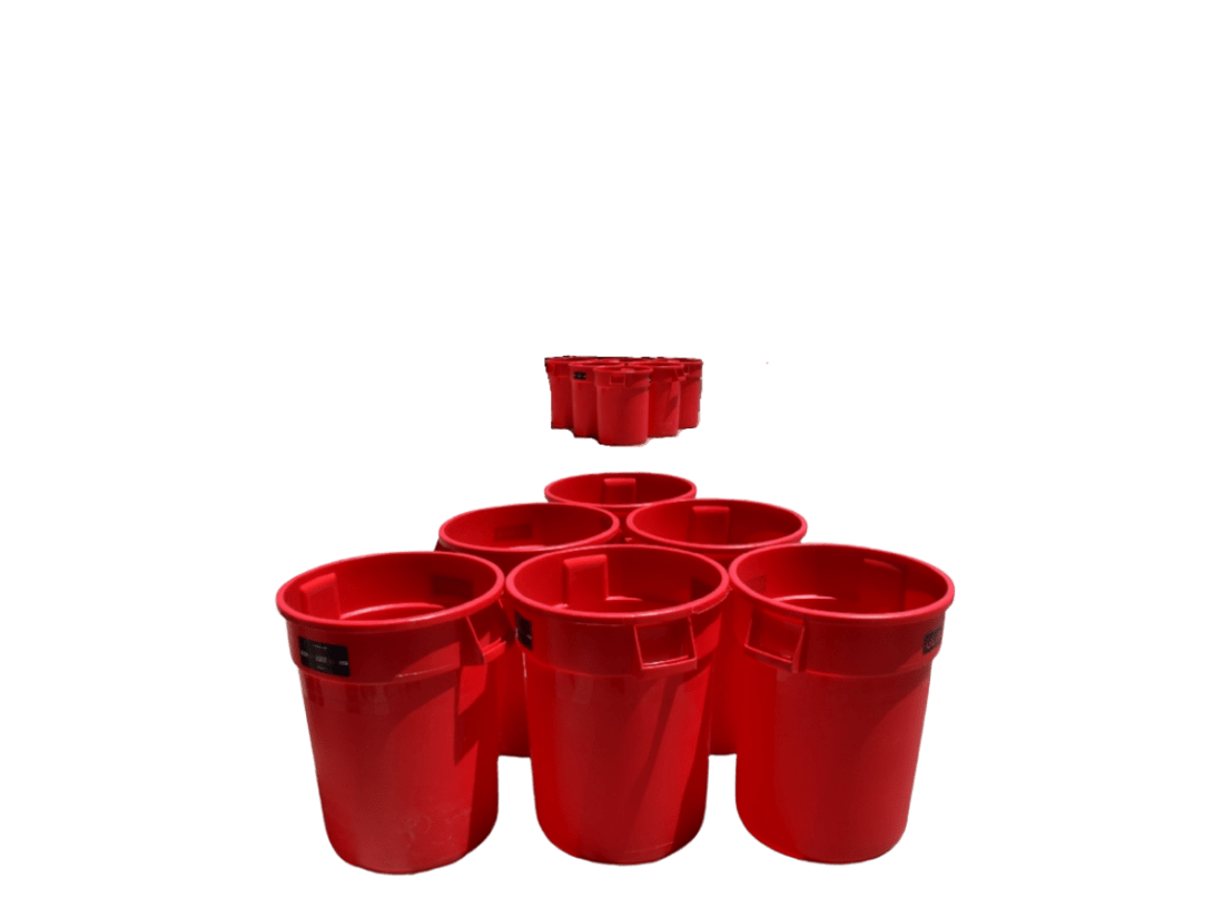 Giant Beer Pong Rental - Giant Solo Cup Ping Pong - Video Amusement