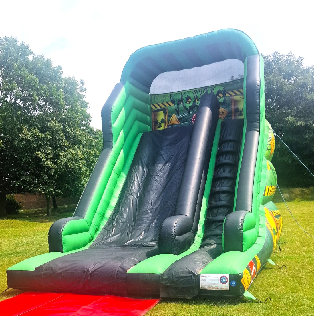 Inflatable water store slide for sale