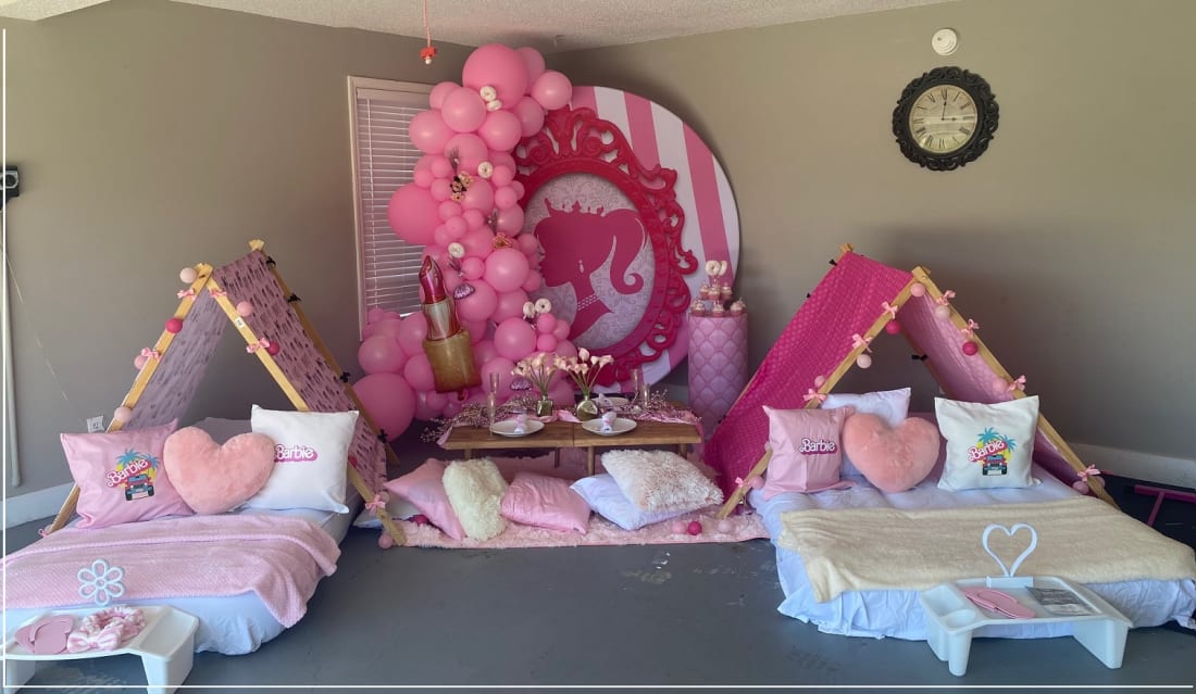 Barbie sleepover Barbie picnic