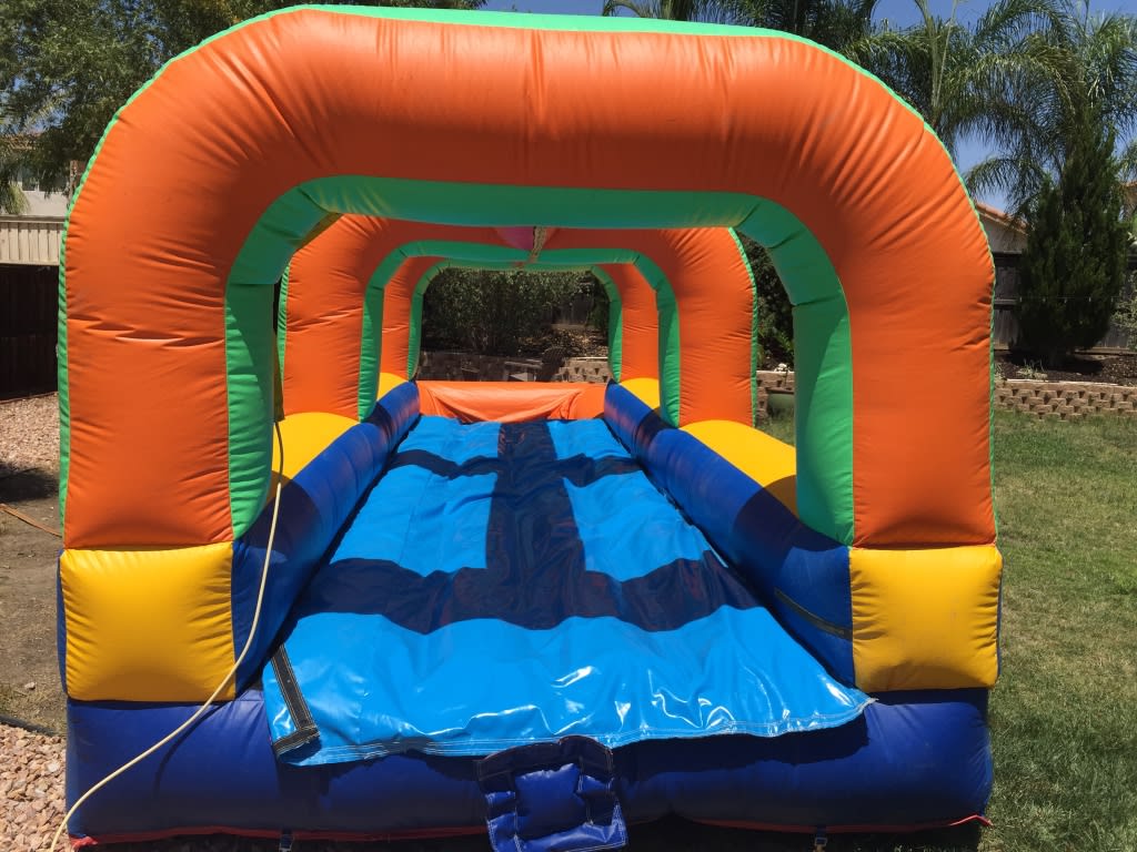 30' long Rainbow Slip n' Slide Rental - Murrieta, Wildomar, Temecula..