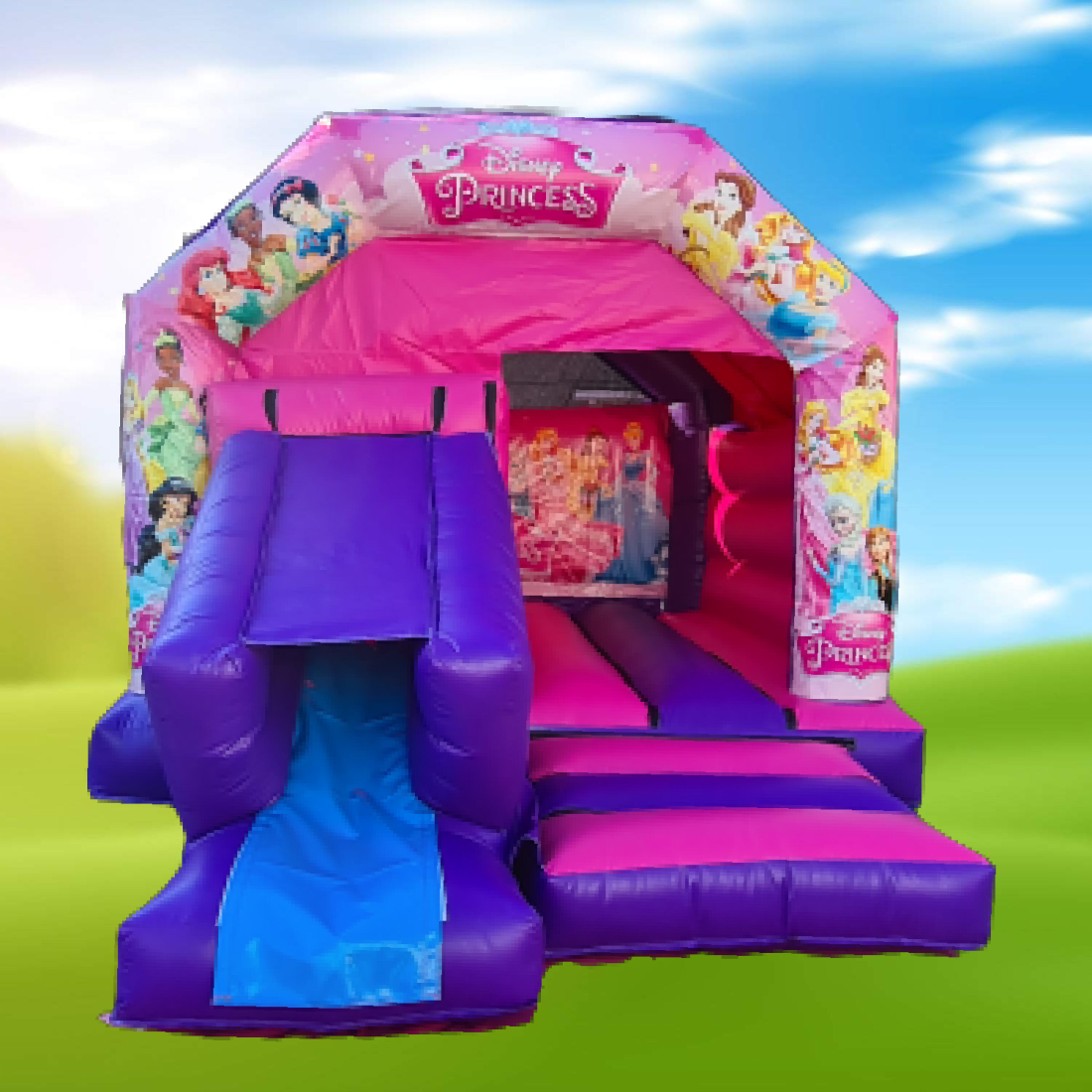 disney princess slide castle