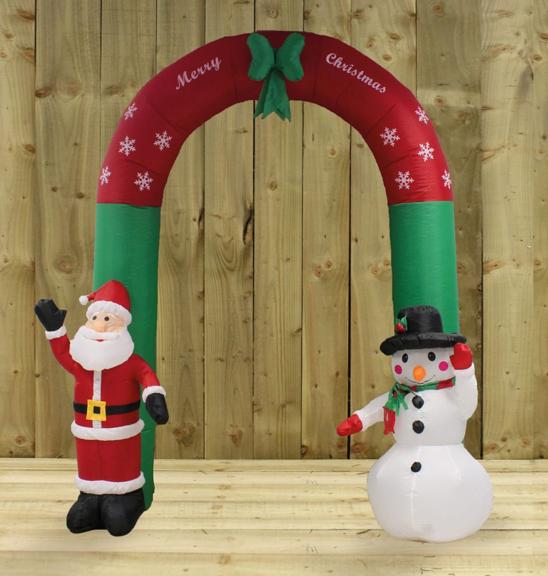 Inflatable deals christmas archway