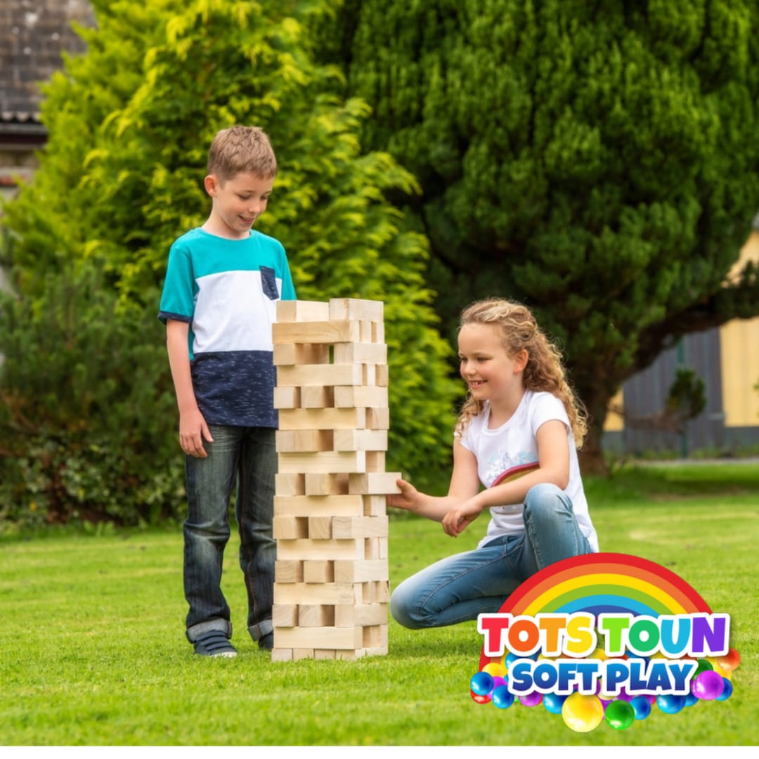 Giant jenga best sale soft blocks