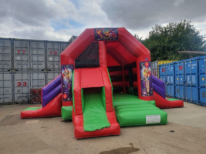 Inflatable Beat The Goal Keeper - Bouncy Castle Hire and soft play