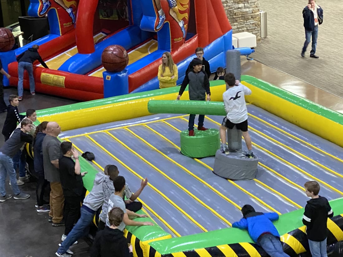 Adult on sale bounce houses