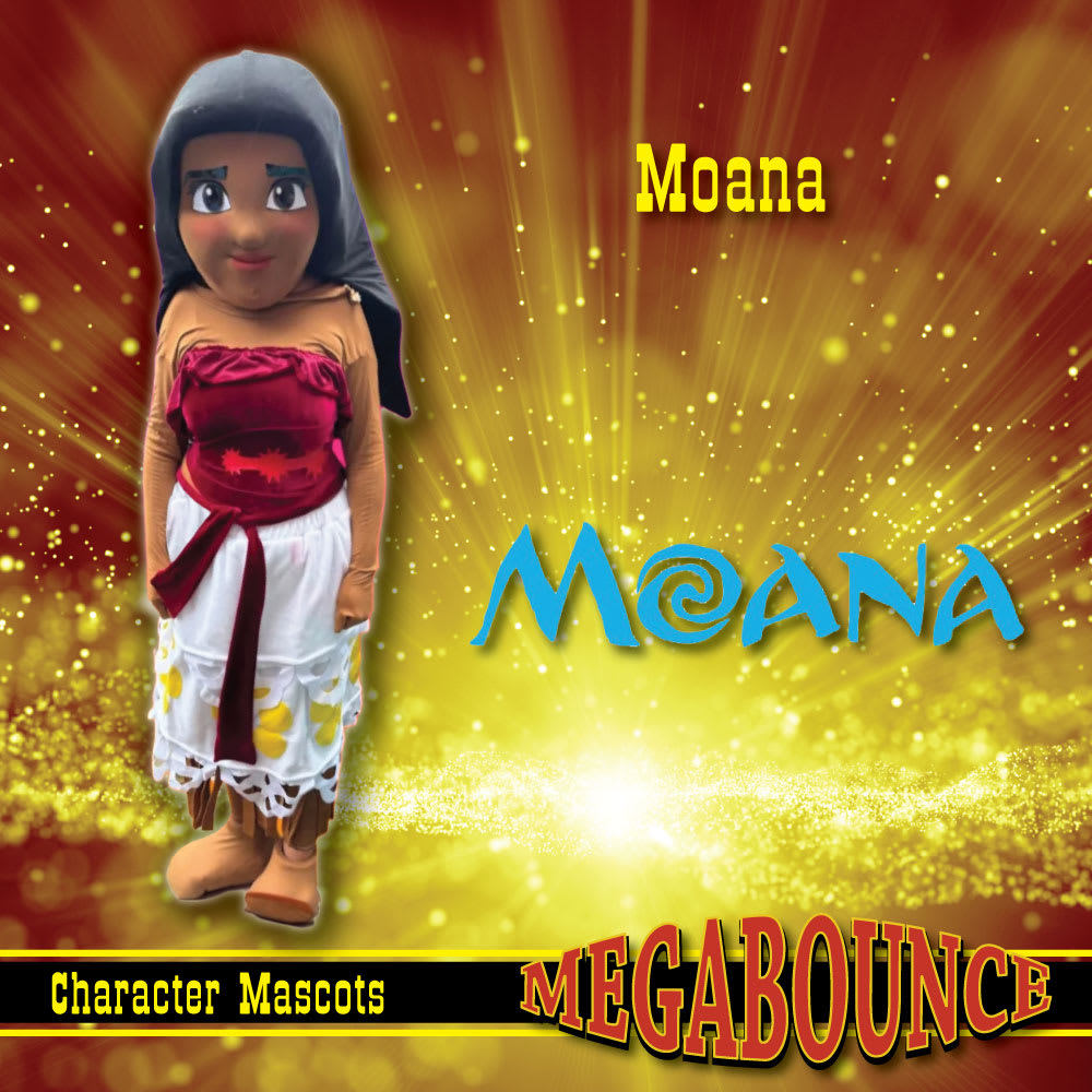 Moana Bouncy Castle Hire in Ross on wye Herefordshire Gloucestershire Forest of Dean Monmouthshire Megabounce