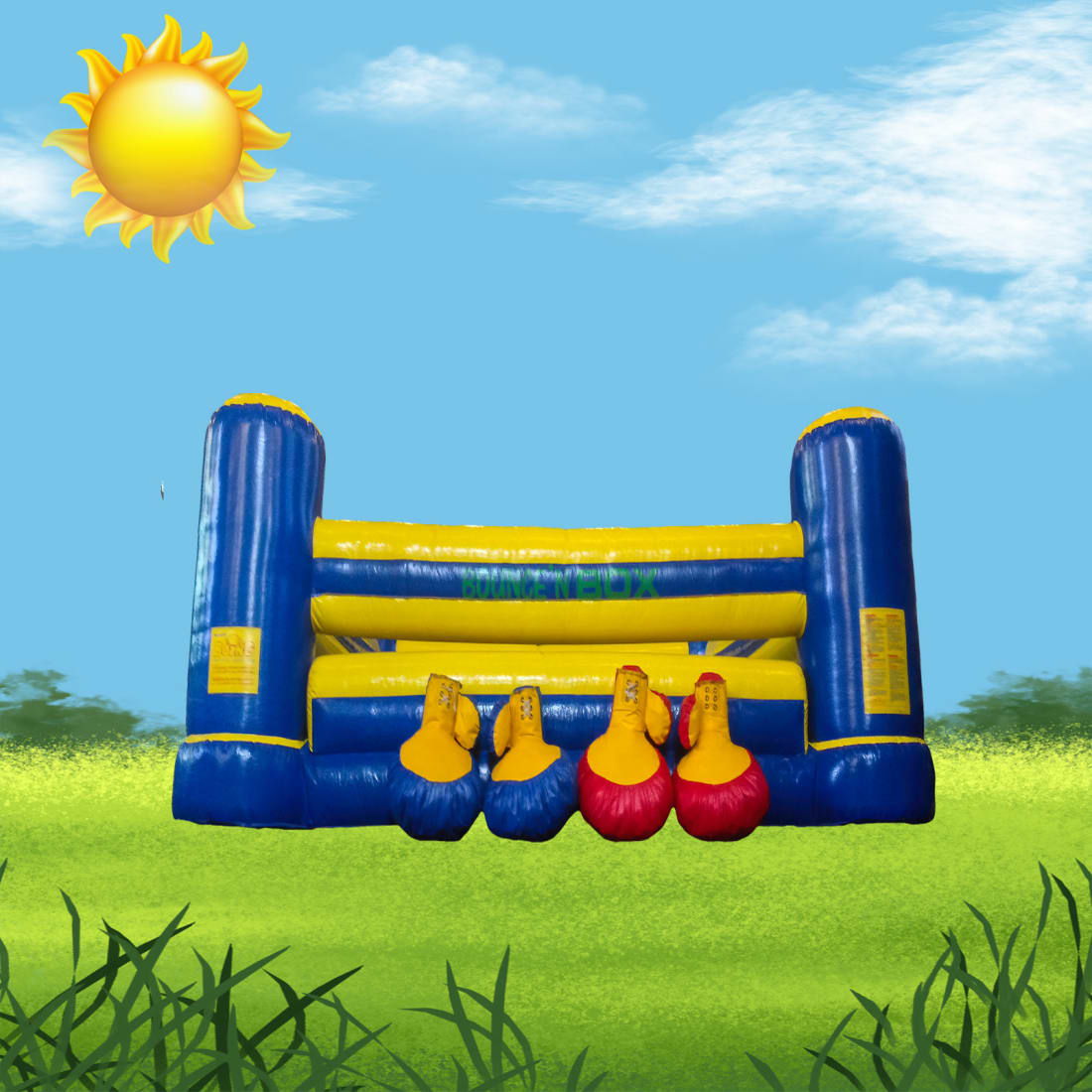 Inflatable on sale boxing ring