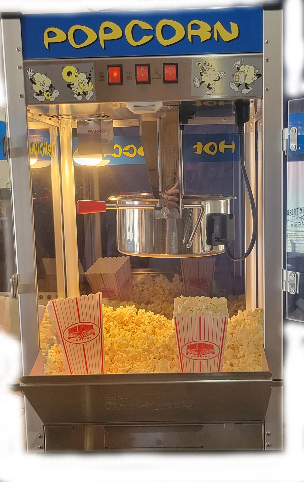 Popcorn Machine - Rentals in Lansing, Williamston, Owosso, Dewitt