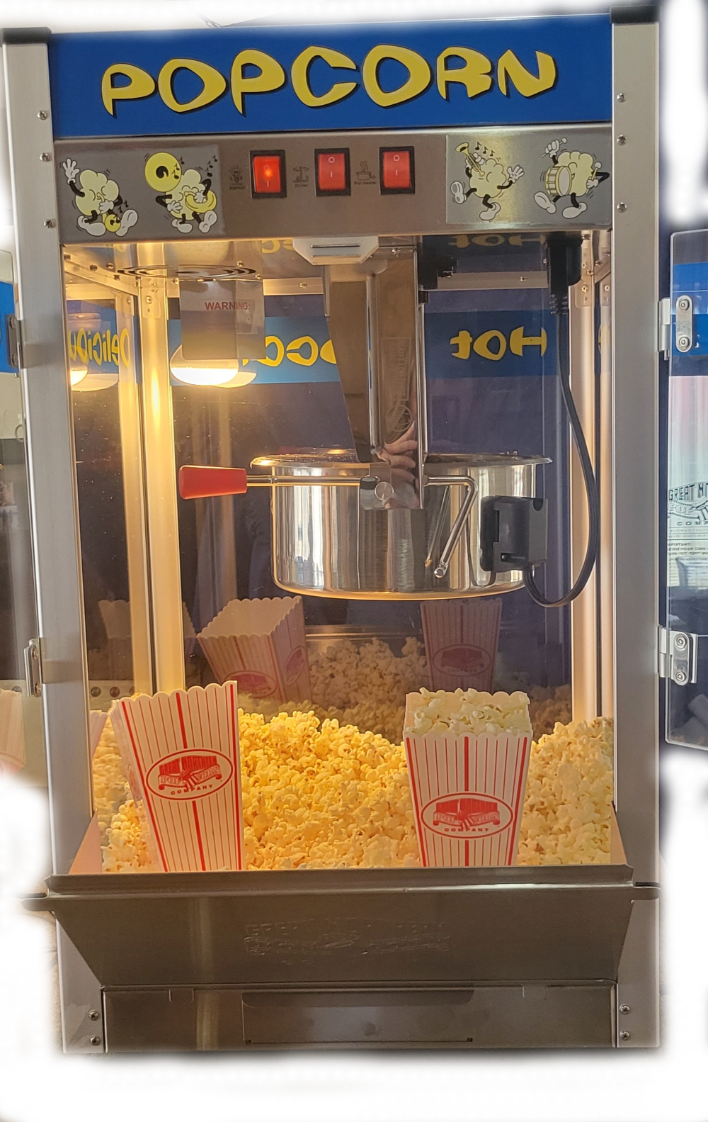 Concession stand on sale popcorn popper