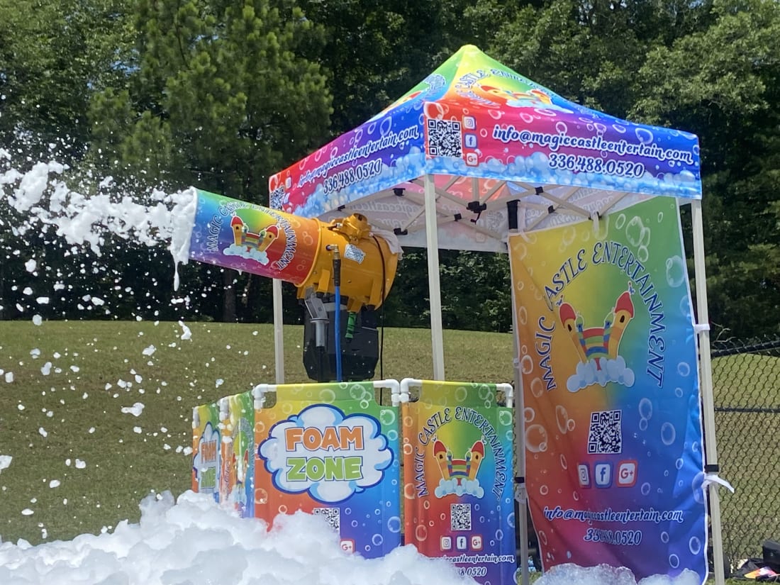 Foam Machine Rental Inflatable Party Magic