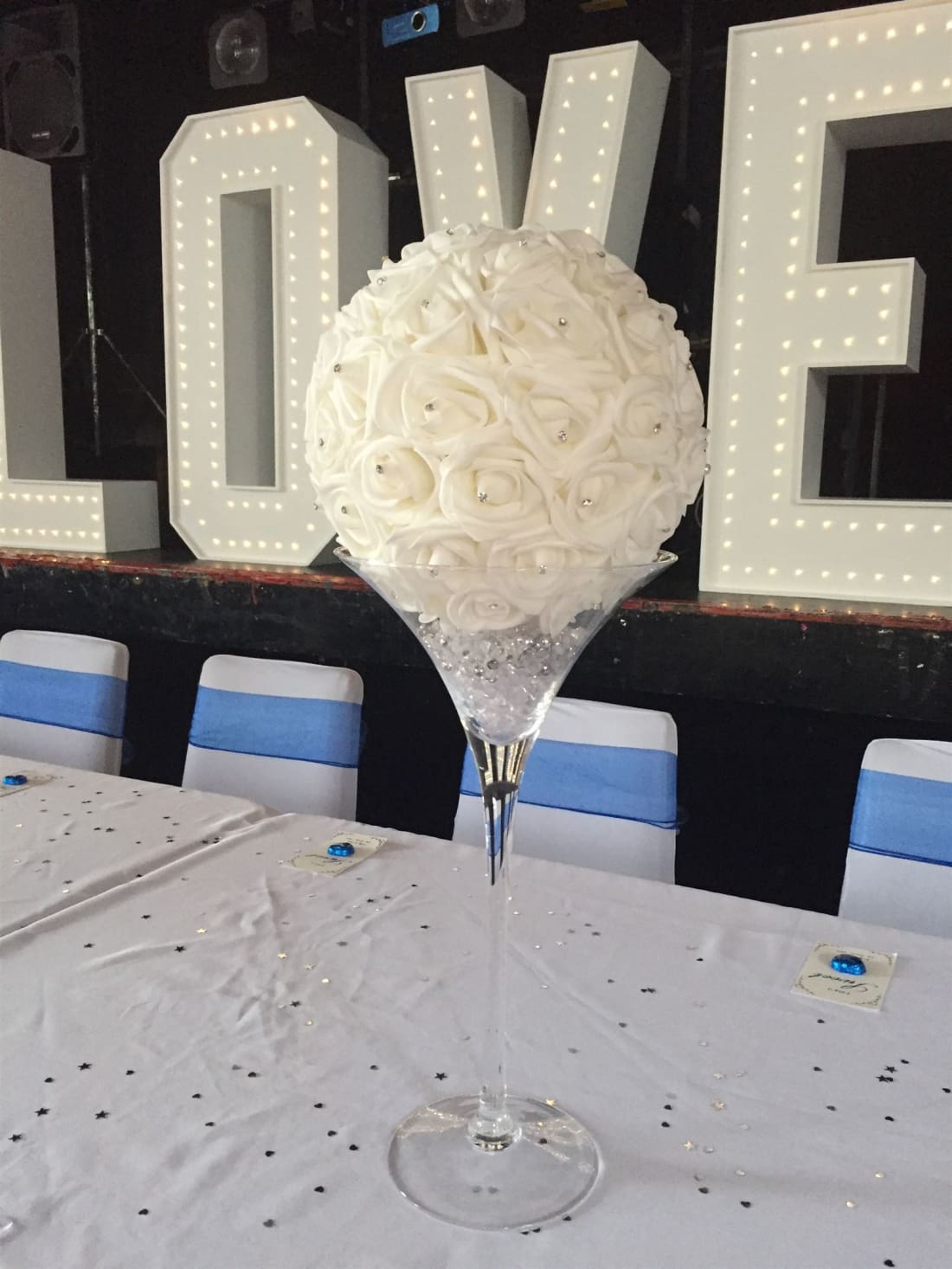 Martini Glasses Flower Balls Bouncy Castles Soft Play Hire