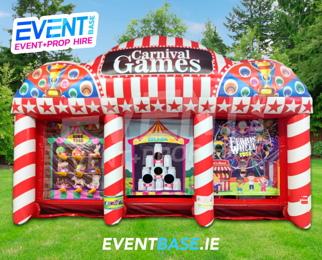Games Hire Carnival Games Side Shows Games for Rent Party Games Giant Garden Games Jenga Inflatables In Ireland Ireland First Class Castles