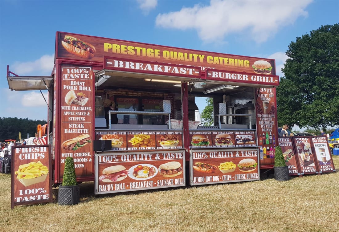 Mobile Burger Van Catering Hire Leicester Nottingham Coventry