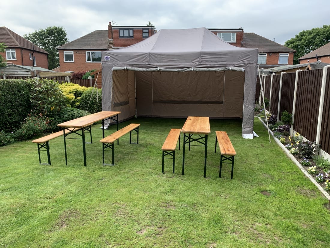 Hire a gazebo for party sale