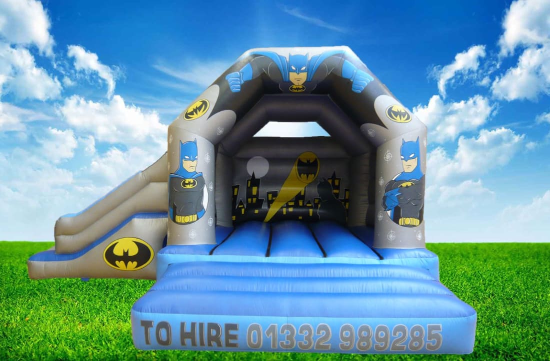 Introducir 53+ imagen batman bouncy castle