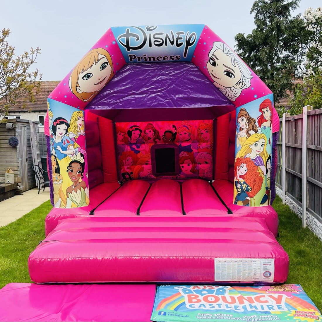 Disney princess outdoor castle deals