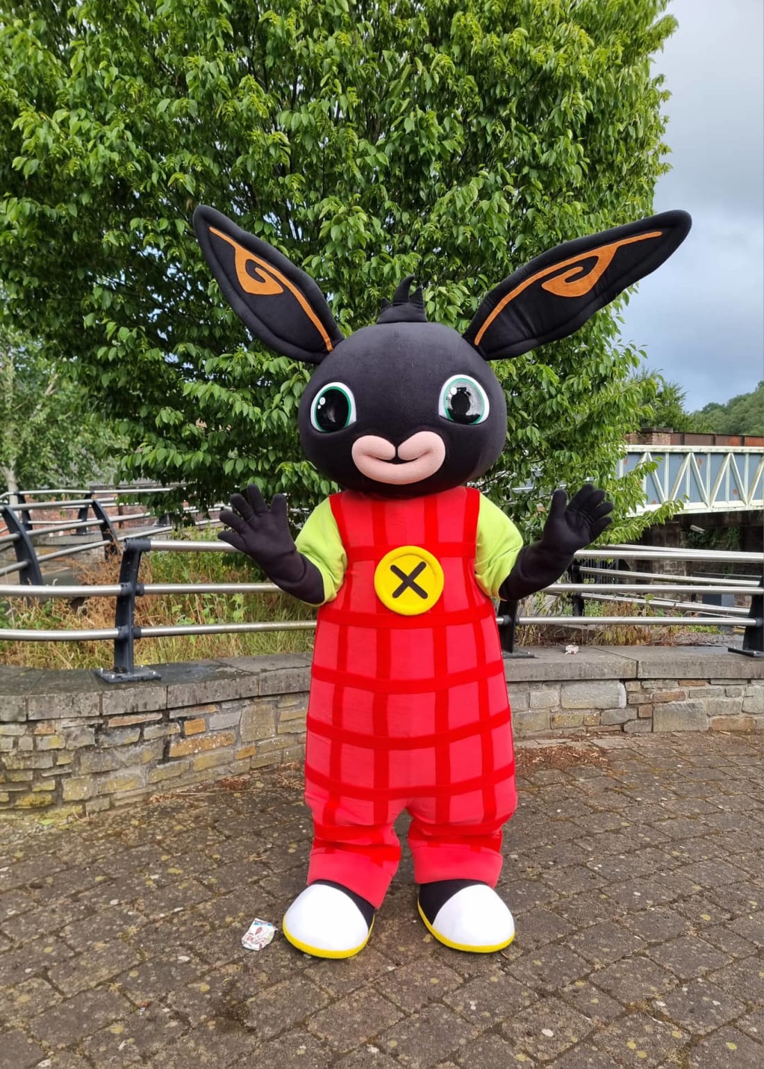 Bing Bunny Mascot costume - Bouncy Castle Hire in Essex