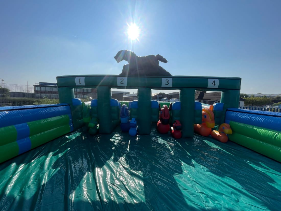 Horse store bouncy castle