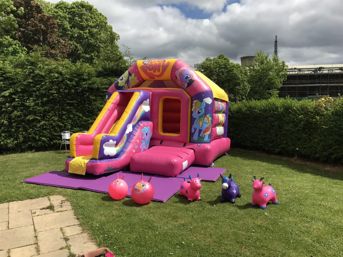 My little pony hot sale castle with slide